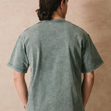 OVERSIZE ACID WASH VERDE