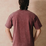 OVERSIZE ACID WASH VINO