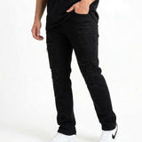 CM BLACK RIPPED JEANS